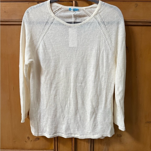 J.Mclaughlin Margaux Linen Sweater  nwt - Picture 3 of 10